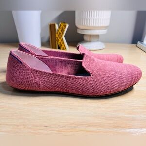 Rothy’s Pink Merino Blossom Loafer